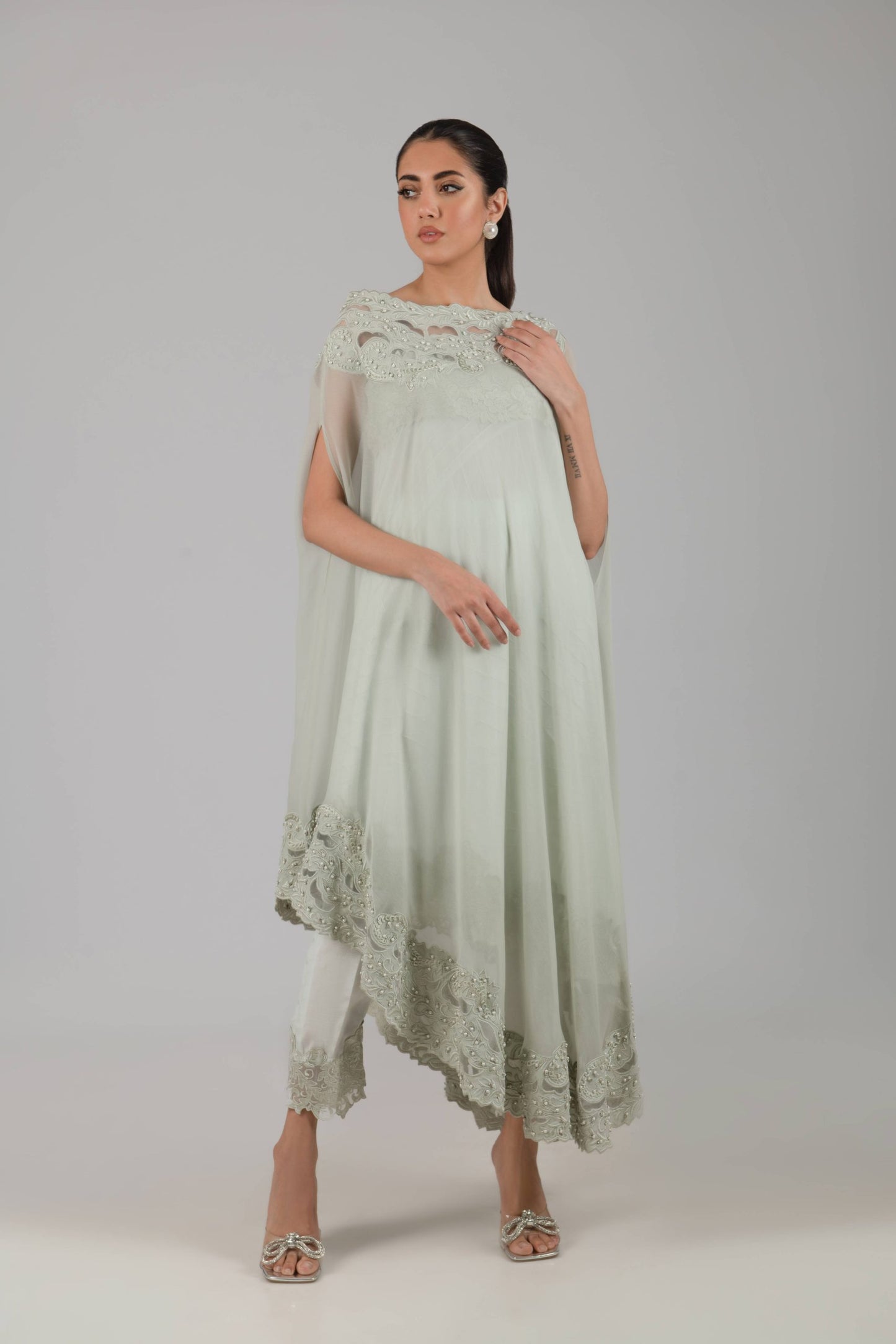Terno Flowy Menta