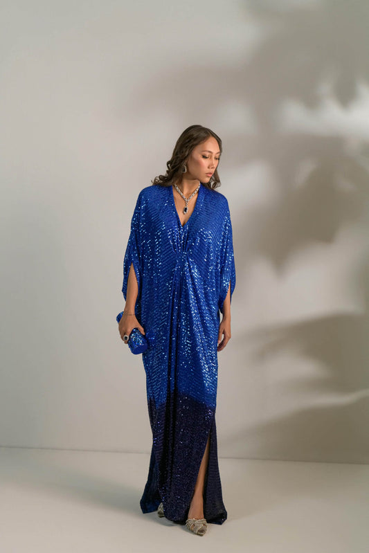Ayka Blue kaftan